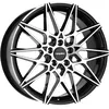 Image de CARMANI 18 KNUT black polish 8.0Jx18 5x120 ET35