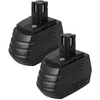 Image de vhbw 2X Batterie Compatible avec Hilti SF4000-A, SF4000, SF180A, SF180-A, SF180, SFH181A, SFH181, SF4000A Outil électrique (1500 mAh, NiMH, 18 V)