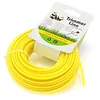 Image de vhbw Fil de coupe universel pour tondeuse, débroussailleuse, coupe-bordure - Fil de rechange, jaune, 3 mm x 15 m, rond