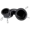 Image de LUTH Premium Profi Parts Tuyau d'entrée avec colliers de serrage compatible avec Samsung Dc97-14874f pour machine à laver