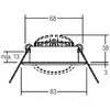 Image de BRUMBERG Spot encastré LED BB09, RC, driver rond, acier inoxydable