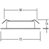 Image de BRUMBERG LED encastré downlight BB17, on/off, nickel mat