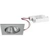 Image de Brumberg LED-Einbaustrahlerset Phasenabschnitt dimmbar, 7W, 740lm, 2700K, aluminium matt (39262253)