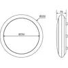 Image de Plafonnier LED BRUMBERG Gavan, IP65, blanc Ø32cm