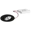 Image de Brumberg LED-Einbaustrahlerset Phasenabschnitt dimmbar, 7W, 740lm, 2700K, schwarz (39261083)