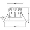 Image de BRUMBERG BB20 IP65 encastré RC driver ang. nickel