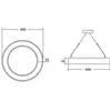 Image de BRUMBERG Biro Circle Ring3,5 direct Ø 45 cm on/off blanc 840
