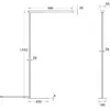 Image de BRUMBERG Peria Lampe sur pied LED avec composante indirecte