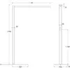 Image de BRUMBERG Lampe pied LED Bevon microprisme direct/indirect
