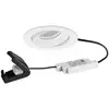 Image de BRUMBERG Spot encastré LED BB35 RC boîte de raccordement blanc structuré