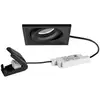 Image de Spot encastré LED BRUMBERG BB37 RC boîte de raccordement noir structuré