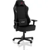 Image de NITRO CONCEPTS X1000 Gaming Chair, Chaise de Bureau Ergonomique, Chaise de Bureau, Siege Gamer, Fauteuil Relax, Fauteuil Gamer, Housse en Tissu, Capacité de Charge 135 kg, Noir