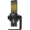 Image de ENDGAME GEAR XSTRM Microphone USB PC Échantillonnage 192kHz 24bit de qualité Studio, Microphone Externe à réduction de Bruit IA et directivité cardioïde (Noir)