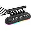 Image de STREAMPLIFY HUB Deck 5, 4X USB 3.0, 1x USB 2.0, RGB, 12V, EU-Netzkabel - Schwarz