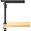 Image de Support de bureau MOUNT LIFT, accessoire de streaming polyvalent, capacité de poids de 2,5 kg, pivot à 360°, réglage de la tête à 180°, réglage de la hauteur à double clip, conception peu encombrante