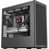 Image de HAVN Boîtier PC BF 360 Flow High Airflow ATX Mid Tower - Cadre en acier SGCC semi-ouvert - Gestion des câbles simple - 2 ventilateurs de 180 mm - 1 ventilateur de 140 mm - Supports de radiateur de 360