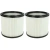 Image de vhbw 2x filtre plissé compatible avec Kärcher NT 221, NT221 aspirateur - blanc - Remplacement pour 2351110, 3.752.0032, 72800205, 10007544, 6.904-042.0, RU-30.1, NT RU-30.1