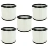 Image de vhbw 5x filtre plissé compatible avec Aqua Vac AZ 91951-10, AZ 90306-12A, AZ 9171175, AZ 90304-12, AZ 90304-75 aspirateur - blanc