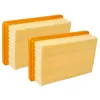 Image de vhbw Lot de 2x filtres plissé plat remplacement pour Kärcher 2.863-005.0, KFI 4410 pour aspirateur - Élément filtrant