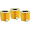 Image de vhbw® 3x Set Filtre à cartouche de rechange Remplacement pour Kärcher 6.414-552.0 pour Kärcher aspirateur à sec et mouillé, aspirateur multifonctions