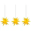 Image de STERNTALER Guirlande lumineuse étoile, jaune Ø 12 cm 18 branches à 3 lampes