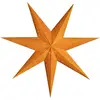 Image de Sterntaler étoile en papier velours, Ø 75 cm orange