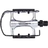 Image de Hermann Hartje KG Contec CP-043 - Pedali per Bicicletta in Alluminio, ASSE MTB/ATB Con riflettore, 240 g, Adatto per Bici elettrica