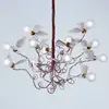 Image de Ingo Maurer Birdie - suspension LED, câble rouge