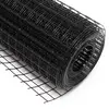 Image de Wiltec Fil de grillage Noir à mailles carrées 12 x 12 mm - 5 m x 50 cm - en Acier galvanisé revêtus par PVC - Rouleau Clôture pour Volière Clapier Jardin Sylviculture Agriculture