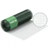 Image de Wiltec Fil de Grillage Vert à Mailles carrées 25 x 25 mm - 25 m x 100 cm - en Acier galvanisé revêtus par PVC - Rouleau Clôture pour Volière Clapier Jardin Sylviculture Agriculture