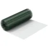 Image de Wiltec Fil de grillage Vert à mailles carrées 25 x 25 mm - 25 m x 50 cm - en Acier galvanisé revêtus par PVC - Rouleau Clôture pour Volière Clapier Jardin Sylviculture Agriculture