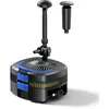 Image de Wiltec CUF-4800 Pompe de fontaine bassin et filtre avec unité UV 11 W - 310 x 350 x 579 mm - débit 4500 l/h/refoulement max. 4 m / 45 W - pour piscine fontaine jardin