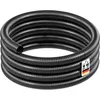 Image de Wiltec Tuyau d'aspiration noir   10 m/Ø 40 mm (1 1/2") / 270 g/m   avec Spirale de renforcement   Tube souple sans pression en PVC   pour Arrosage Irrigation Jardinage Évacuation Refoulement