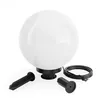 Image de WilTec Lampe boule extérieure   300 x 300 x 510 mm   Ø 30 cm   Luminaire ronde de jardin avec piquet   Lampadaire IP44 avec Douille de 40W E27