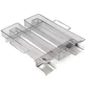 Image de Wiltec Générateur de fumée froide 22x20,5x4,5cm Acier fin Serpentin Fumoir Fumaison Accessoires BBQ Smoker Viande Légumes Poisson Saumon