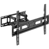 Image de Toboli Support TV Mural Écrans 37 à 80 Pouces Bras pivotant 120° Inclinable Rotatif Dispositif Support Orientable Meuble