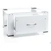 Image de WilTec Support pour Machine à Laver   635 x 545 x 320 mm   en Acier   Charge Max. 150 kg   avec Tiroir   Socle Lave-Linge Base Sèche-Linge pour Buanderie