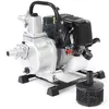 Image de Wiltec Pompe d’essence à eau   1 kW / 8000 l/h/Refoulement 30 m/Raccord 25 mm   Pompe à eau de jardin   Jardinage Arrosage Irrigation Évacuation Inondations Cave
