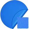 Image de Wiltec Bâche à Bulles Solaire Ronde pour Piscine, Ø 3,6 m, 120 µ, en PE, Couleur Bleue, Couverture Piscine, Chauffage Piscine