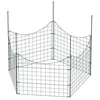 Image de Wiltec Clôture de bassin Fil de fer   2,5 mm Vert 7,5 kg Maille 65 x 65 mm Hauteur 52 cm Grillage de jardin Barrière extérieure Grillage métallique Délimitation protection Enfants Animaux Étang
