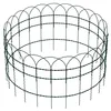 Image de Wiltec Grillage souple Mailles 9x15 cm Hauteur 0,4 m Longueur 25m Acier revêtu de PVC Fil Ø 2mm Clôture Jardin Bordure décorative Délimitation Espace Protection plantes Jardinage Grillage Deco