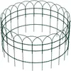 Image de Wiltec Grillage souple Mailles 9x15 cm Hauteur 0,65 m Longueur 25m Acier revêtu de PVC Fil Ø 2mm Clôture Jardin Bordure décorative Délimitation Espace Protection plantes Jardinage Grillage Deco