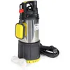 Image de Wiltec Pompe à eau immergée 1200 W   6000 l/h   Refoulement max. 40 m, profondeur max. 7 m   en PPO et acier   avec Interrupteur à flotteur, Thermorégulateur   Pompe submersible Eau propre