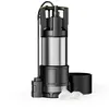 Image de Wiltec Pompe à eau immergée 1200 W   6000 l/h   Refoulement max. 40 m, profondeur max. 7 m   Détecteur anti-marche à sec, Interrupteur à flotteur, Thermorégulateur   Pompe submersible