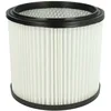 Image de vhbw 1x filtre plissé compatible avec Aqua Vac AZ 90304-12, AZ 90304-75, AZ 90306-12A aspirateur - noir/blanc