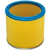 Image de vhbw 1x filtre plissé compatible avec Aqua Vac Super 40, 615 S1, 615 S2, 760 aspirateur - bleu/jaune