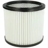 Image de vhbw 1x filtre plissé compatible avec AquaVac 8203 aspirateur - noir/blanc