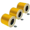 Image de vhbw 3x filtre plissé compatible avec Kärcher A2000, VC6000, NT27/1 aspirateur - jaune