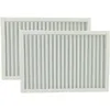 Image de vhbw 2x Filtre à air compatible avec Viessmann Vitovent 200-C appareil de ventilation - G4, 26 x 17,8 x 2,3 cm blanc