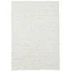 Image de Tapis FORTUNE DES ALPES - tissé main - en laine naturelle - réversible - avec taches Coloré: naturel Dimension: 70 x 130 cm